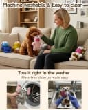 5 Pack Plush Squeaky Dog Toys for Small Dog