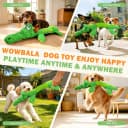 Dog Squeaky Toys Stretchable Crocodile for Interactive Tug of War