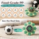 2-Level Dog Puzzle Toys — Treat Dispenser and Slow Feeder for Small Dogs