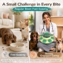2-Level Dog Puzzle Toys — Treat Dispenser and Slow Feeder for Small Dogs