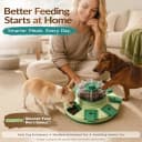 2-Level Dog Puzzle Toys — Treat Dispenser and Slow Feeder for Small Dogs