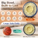 Adjustable 5-60 Min Slow Feeder Dog Bowl and Puzzle Feeder Anti-Gulping