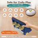 2-Level Dog Puzzle Toy Rotating Treat Dispenser for Small/Medium Dogs