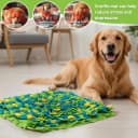 Dog Snuffle Mat — Interactive Enrichment Toy for Boredom (16"x22")