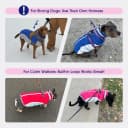 Dog Coat for Medium Dogs — Fleece Dog Winter Jacket with Harness