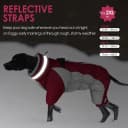 Full Body Dog Coat Warm Fleece Dog Winter Jacket for Small Dogs S