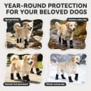 Dog Boots — Rugged Anti-Slip Sole Paw Protectors for Medium and Large Dogs