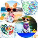 20 Pcs Plain Dog Bandana Bulk for Puppy Dog