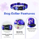 Dog Collar Cute and Soft Nylon Puppy Collar Girl Dogs — Adjustable Dog Collars for Medium Dogs