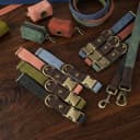 PU Leather Dog Collar for Medium Dogs — Soft Nylon Lining
