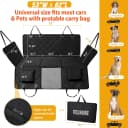 Hard Bottom Dog Car Seat Cover for Back Seat — Back Seat Extender
