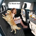 Back Seat Cover for Dogs — Zipper Hammock Car Seat Protector