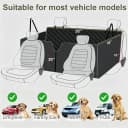 Back Seat Cover for Dogs — Zipper Hammock Car Seat Protector