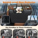 4 in 1 Dog Car Seat Cover for Back Seat — Waterproof Hammock