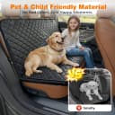 4 in 1 Dog Car Seat Cover for Back Seat — Waterproof Hammock