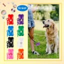 56 Pack Dog Poop Trash Bag Holder Dispenser Bone Shaped Puppy Poop Waste Bag Holder Plastic Leak Proof Pet