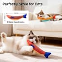 Cat Toys Saury Fish — 3 Pack