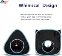 Cat Tunnels for Indoor Cats with Cube Tent Toys Combo
