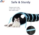Cat Tunnels for Indoor Cats with Cube Tent Toys Combo