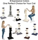 Cat Scratching Post for Indoor Cats — 32Inch Sisal Cat Scratcher