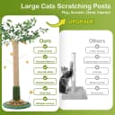 Tall Cat Scratching Post 51 Inch — Sisal Rope Cat Scratcher Tree