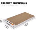 Cat Scratching Board 3 Pack – Reversible Cardboard Scratcher for Indoor Cats