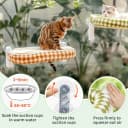 Foldable Cat Window Perch — Large Suction Cup Kitty Hammock
