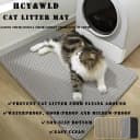 Cat Litter Mat — Double Layer Cat Litter Box Mat (35x24 Inch
