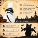 Cat Harness and Leash with Bat Wings Escape Proof Adjustable
