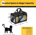 Cat Carrier Soft-Sided Pets Travel Carriers up to 15 Lbs