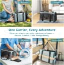 Cat Carrier Soft with Safety Buckles