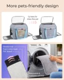 Top-Expandable Pet Carrier: Airline Approved Pet Travel Bag for Cats/Dogs Up to 20 Lbs | Soft-Sided