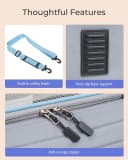 Top-Expandable Pet Carrier: Airline Approved Pet Travel Bag for Cats/Dogs Up to 20 Lbs | Soft-Sided