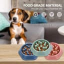 Slow Feeder Dog Bowl — Anti-Chocking Slower Feeding Pet Puzzle Bowls
