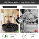 Slow Feeder Dog Bowls for Large Medium Dog Non Slip Maze Puzzle Bowl Pet Slower Food Feeding Dishes Interactive