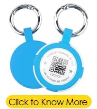 ADVENTUREMORE Pet ID Tag-2pcs QR Code Tag & Smart ID Tag Small Personalized Name Plate with Online Profile — collection imagery