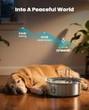 7L/230oz Dog Water Fountain for Multi-pet Household