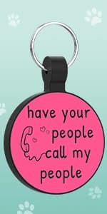 QR Code Pet ID | Personalized Dog and Cat Collar Tag | Online Profile with Instant Scanned Location Alert Email — product details
