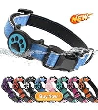 Premium Airtag Dog Collar，with IP68 Waterproof AirTag Holder — collection imagery