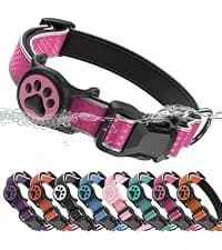 Premium Airtag Dog Collar，with IP68 Waterproof AirTag Holder — collection imagery