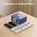 Cat Water Fountain Filter — 12 Cat Fountain Filter Replacement