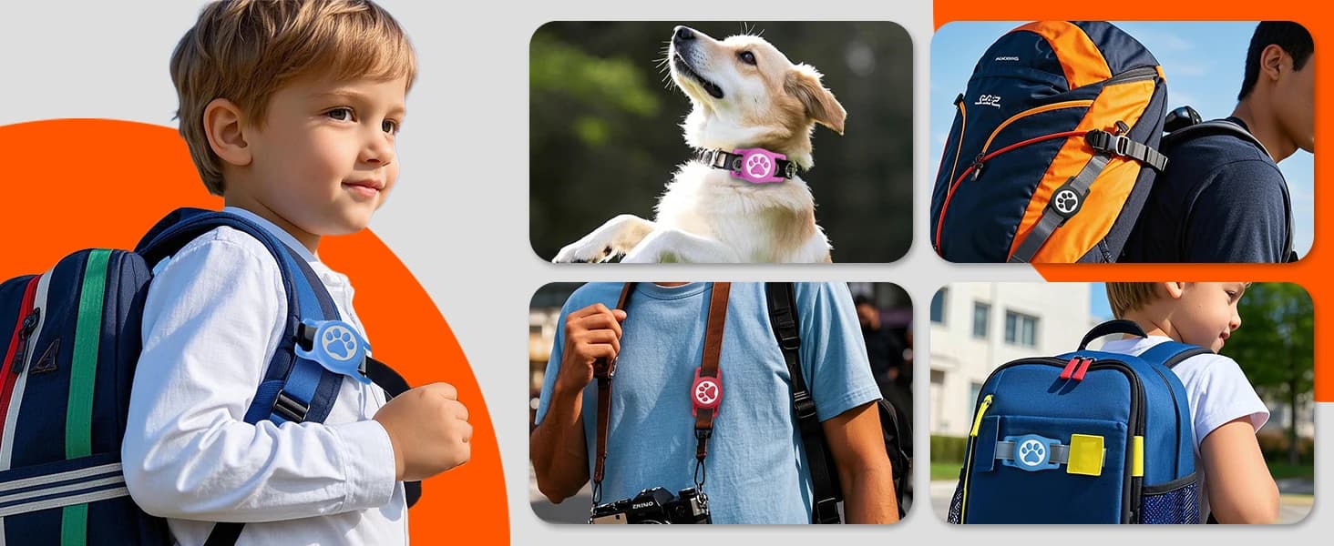 Waterproof Airtag Dog Collar Holder for Apple Air Tag — product details