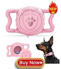 Waterproof Airtag Dog Collar Holder for Apple Air Tag — collection imagery