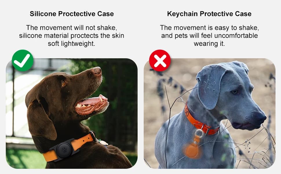 for Airtag Dog Collar Holder 2 Pack — product details