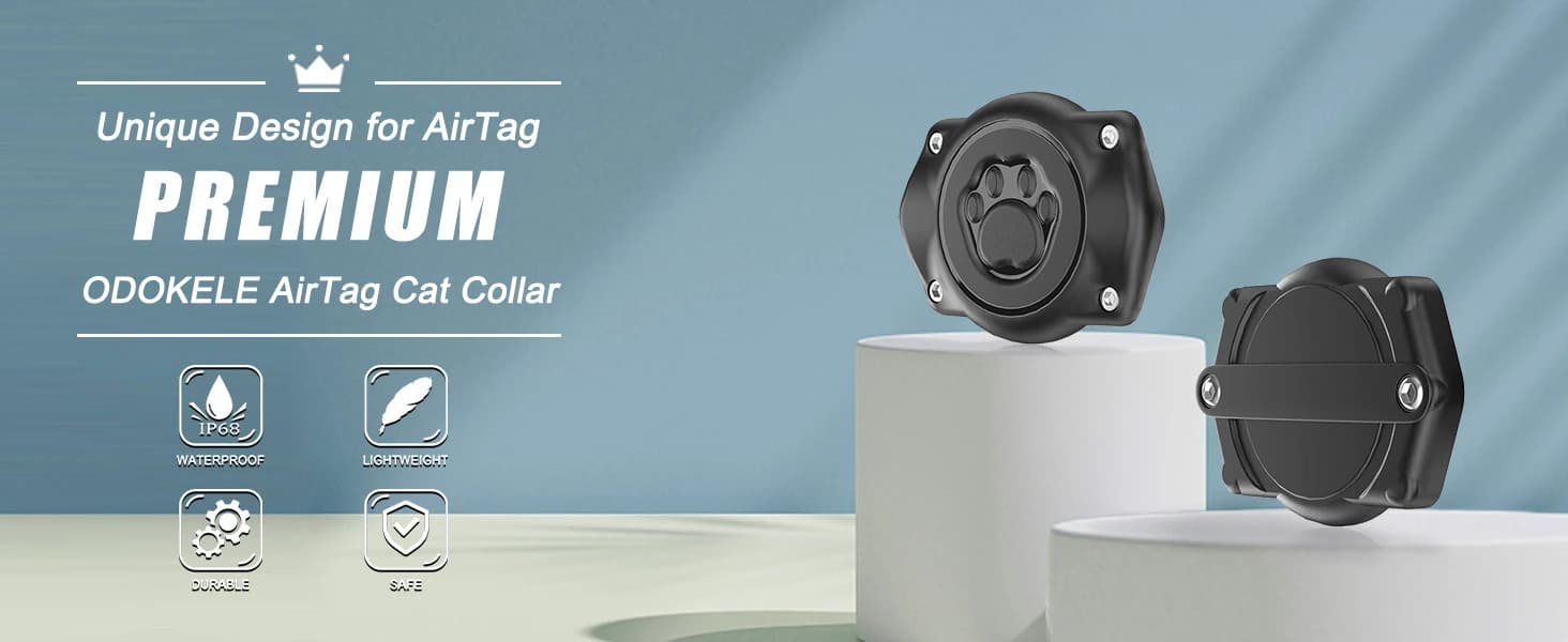 AirTag Dog Collar Holder Compatible with Apple Air Tag — 1st & 2nd Gen — product details