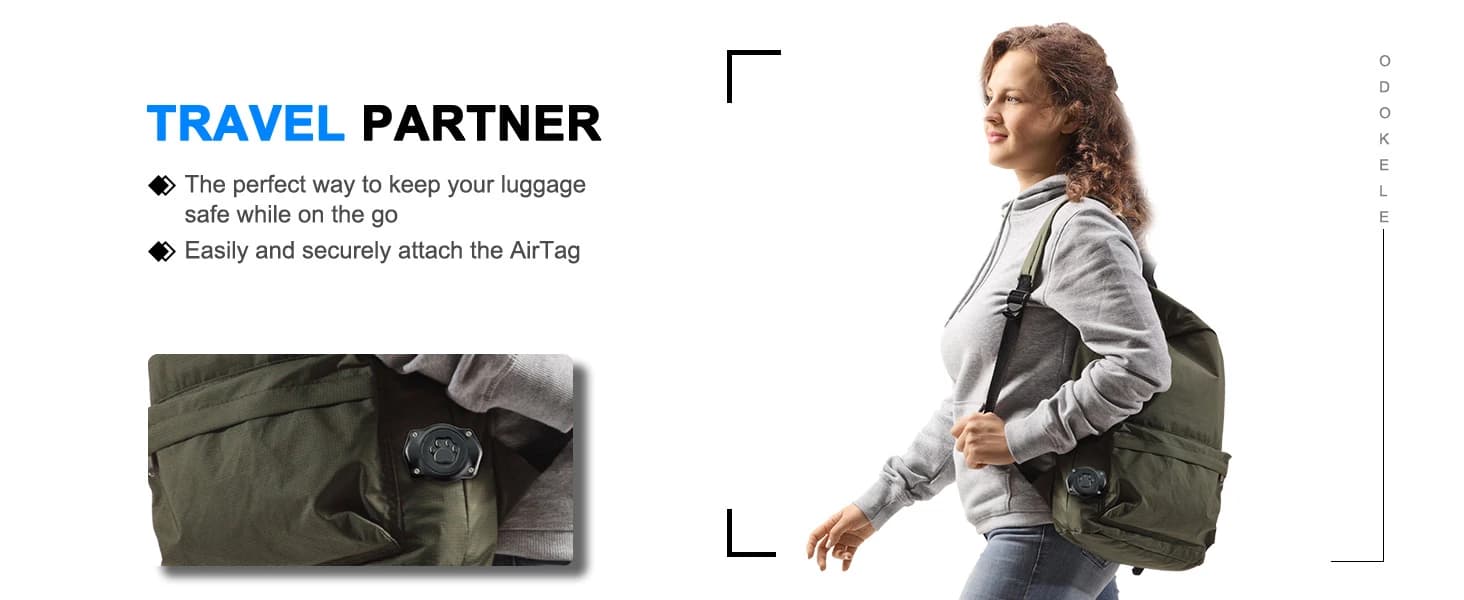 AirTag Dog Collar Holder Compatible with Apple Air Tag — 1st & 2nd Gen — product details