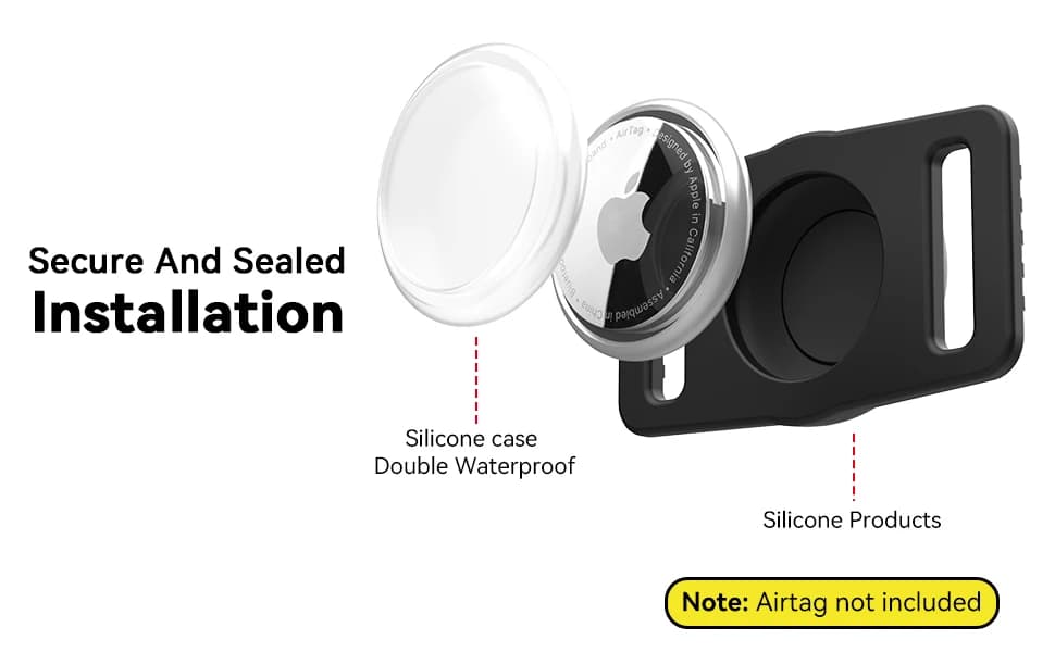 for Airtag Dog Collar Holder 2 Pack — product details