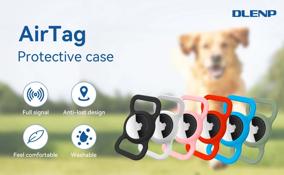 for Airtag Dog Collar Holder (1st & 2nd Generation) Air Tag Protective Cat Airtag Dog Collar — product details