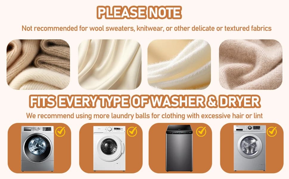 Pet Hair Remover for Laundry — Reusable Hair Catcher Balls for Pet Homes — product details