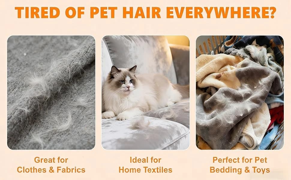 6 PCS Pet Hair Remover for Laundry – Effectively Removes Fur — product details